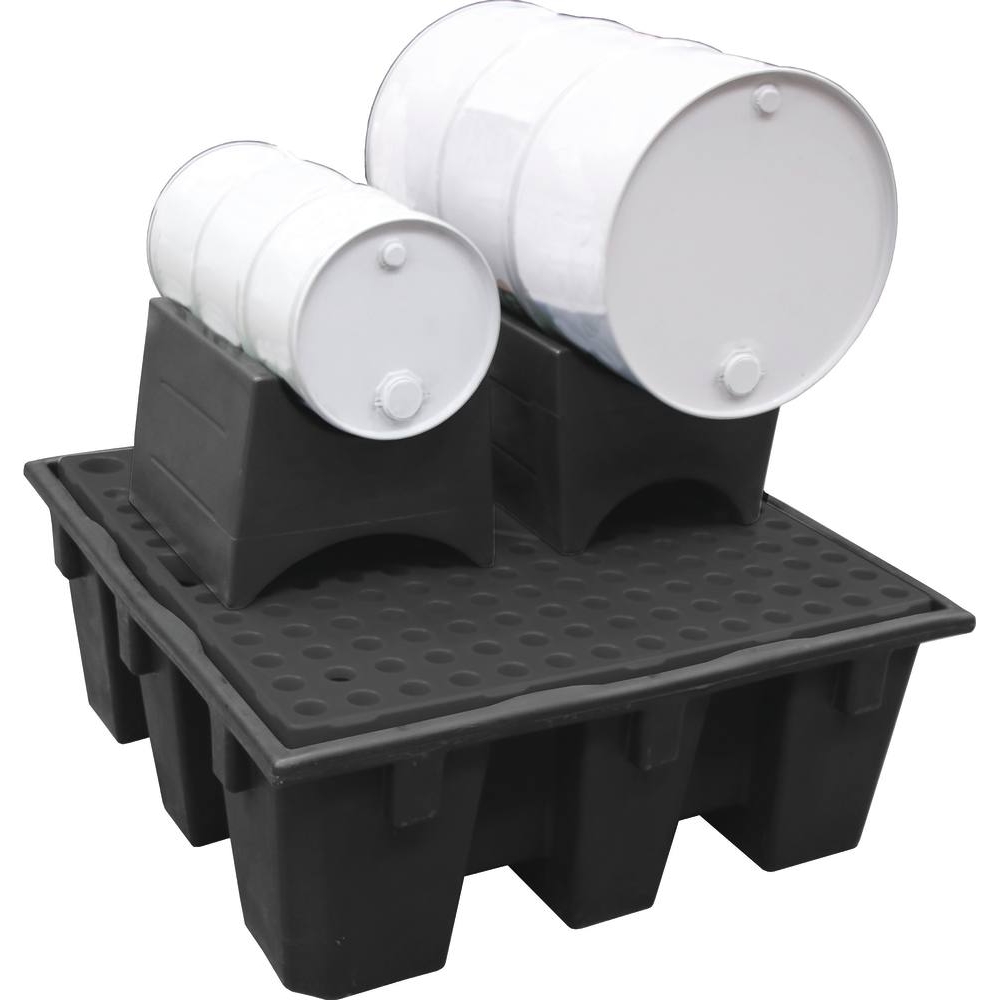 Support réversible 100% PE pour fût 60L et 200L DRAKKAR - 08252