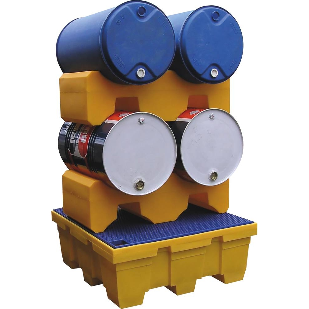 Support 100% PE pour 2 fûts de 200L DRAKKAR - 08253
