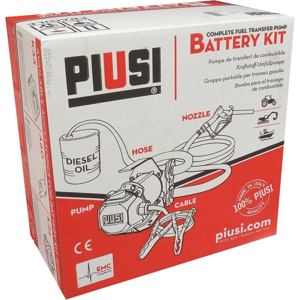 Pompe à gasoil 12V 50 l/min - en kit PIUSI - 08560
