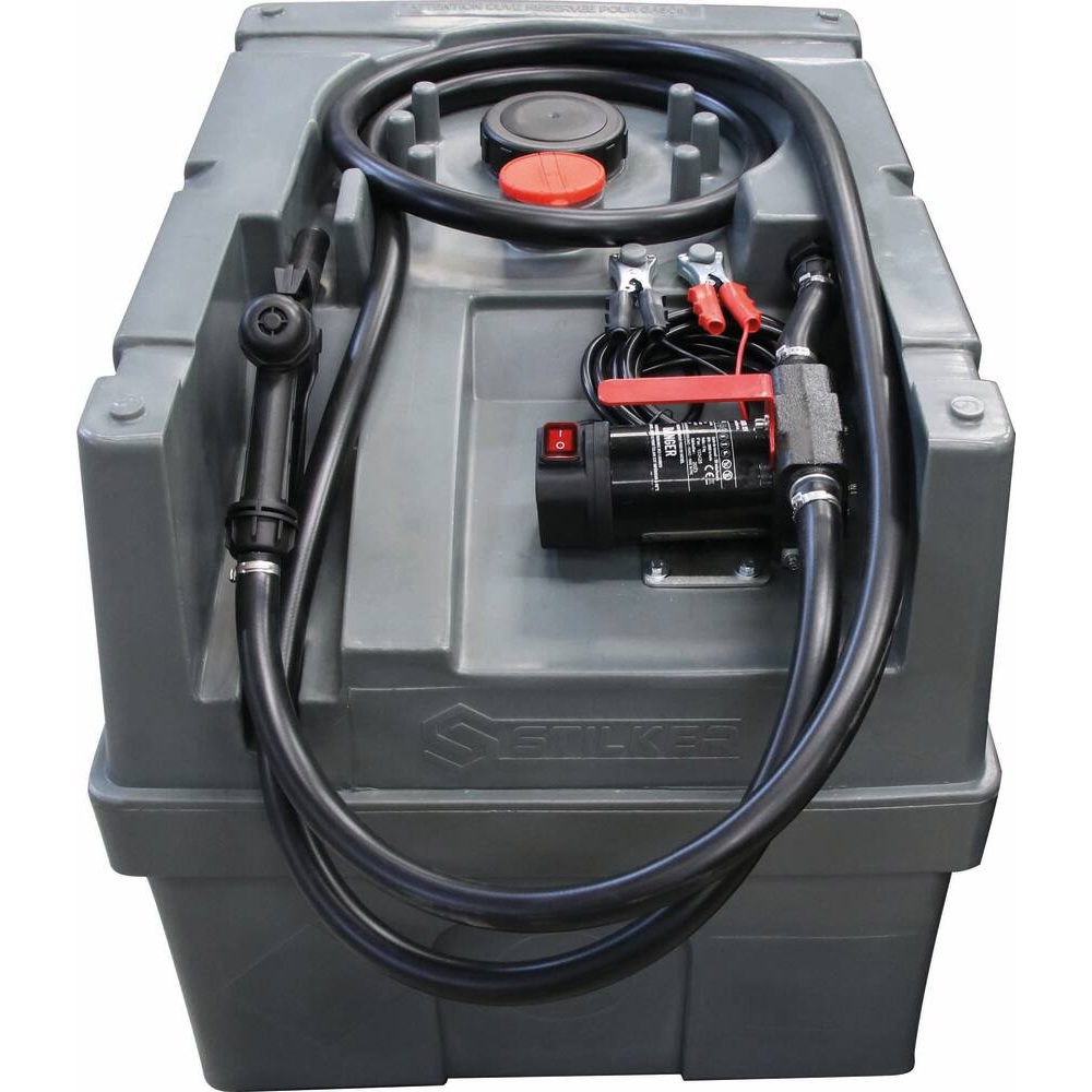 Cuve de ravitaillement gasoil PE 200L avec kit pompe à gasoil 12V 40 l/min STILKER - 08612