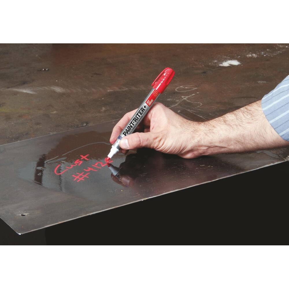 Feutre à peinture liquide permanent rouge surface huileuse MARKAL - 08714