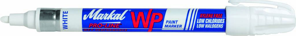 Feutre à peinture liquide permanent blanc surface humide MARKAL - 08722