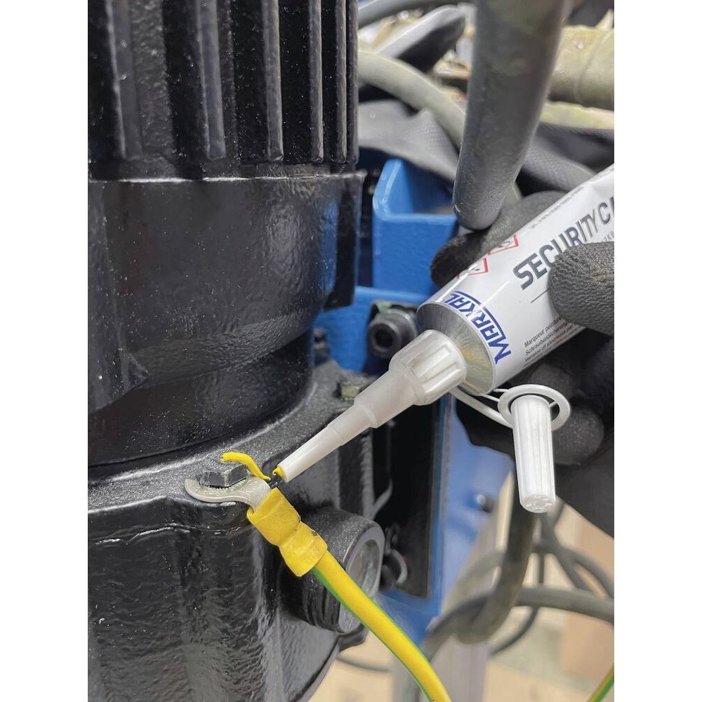 Peinture de sécurité jaune pour vis MARKAL - 08791