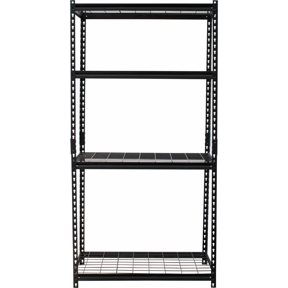 Etagère rayonnage d'atelier à emboîter 4 tablettes grillagées 1670x910x450mm max 800kg STILKER - 09009