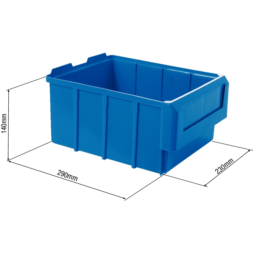 Boîte à bec bleu 7L 290x230x140mm TAYG - 09048