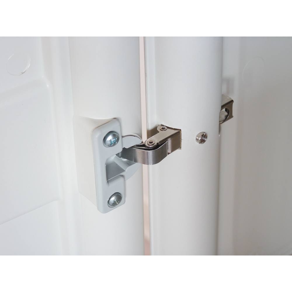 Armoire PVC 2 portes et 1 étagère 700x390x855mm - 09084
