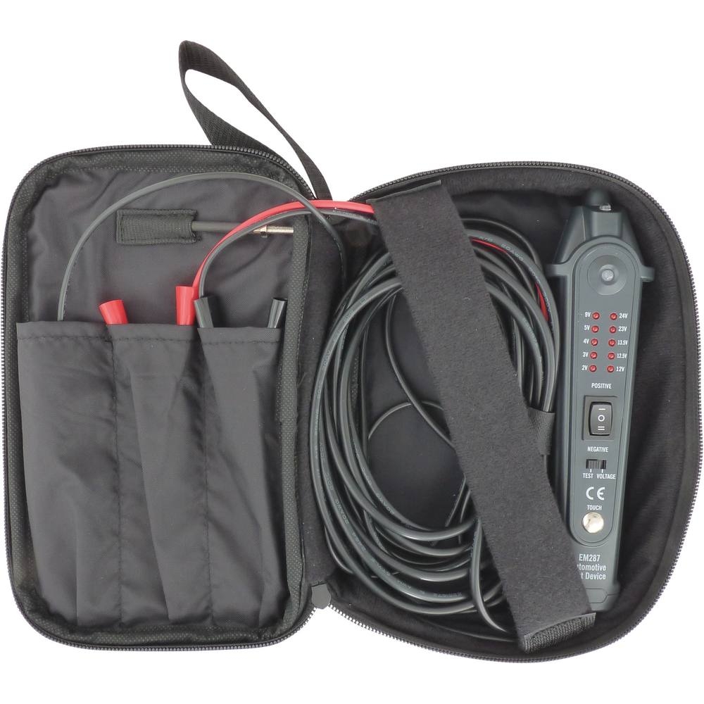 Testeur de continuité/voltmètre avec câble de masse 1,5m SODELEC - 09092