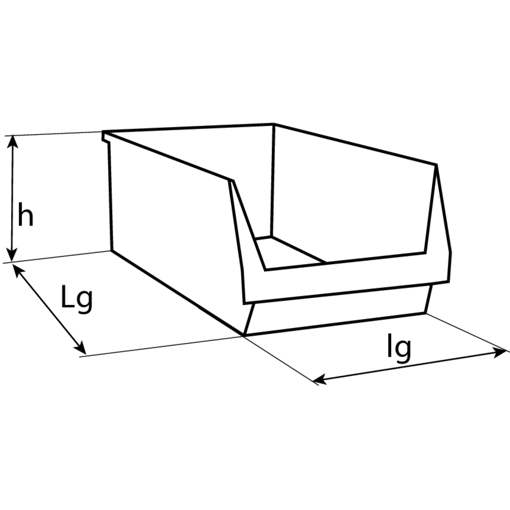 Boîte à bec rouge 170x100x80mm TAYG - 09121