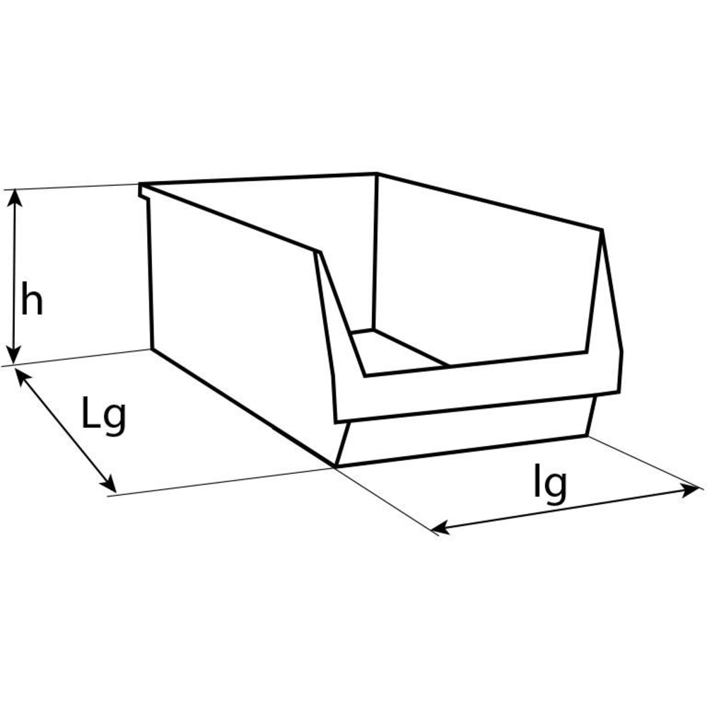 Boîte à bec rouge 170x100x80mm TAYG - 09121