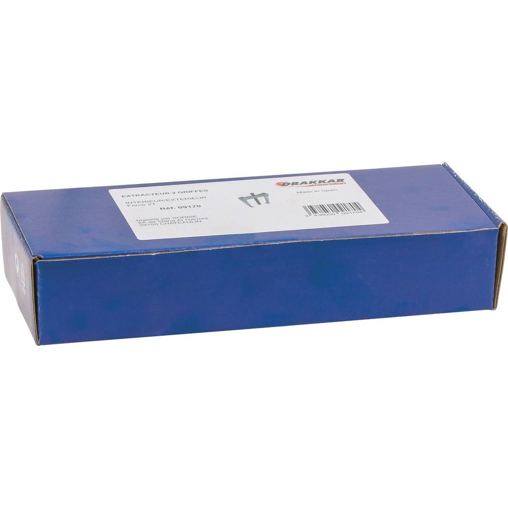 Extracteur 2 griffes intérieur/extérieur 25 à 80mm 2T DRAKKAR - 09170