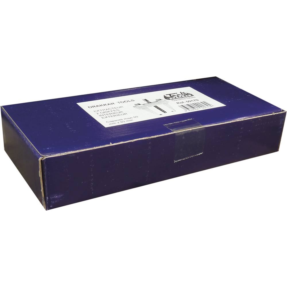 Extracteur 2 griffes intérieur/extérieur 25 à 80mm 2T DRAKKAR - 09170