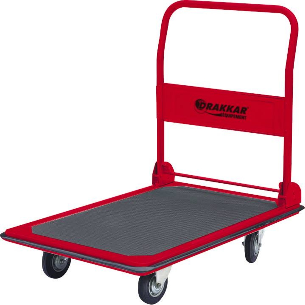 Chariot de manutention 4 roues 250kg DRAKKAR - 09178