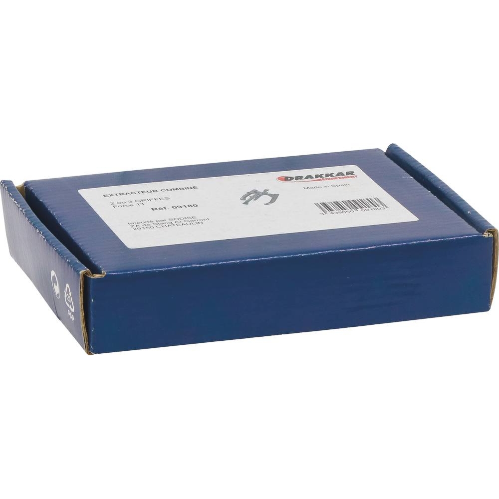 Extracteur combiné 2 ou 3 griffes 100mm 1T DRAKKAR - 09180
