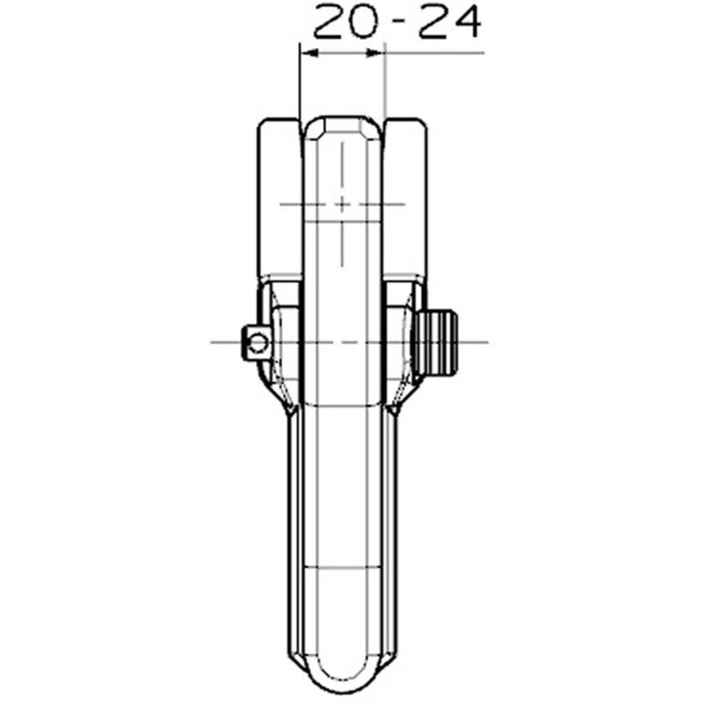 Extracteur de rotule 4 positions VL/VU 20/24mm DRAKKAR - 09189