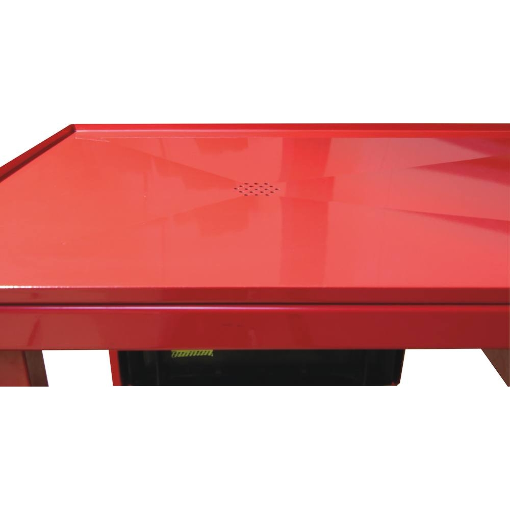 Etabli métallique mobile avec tiroirs et plateau collecteur pour huile 1200x640mm DRAKKAR - 09276