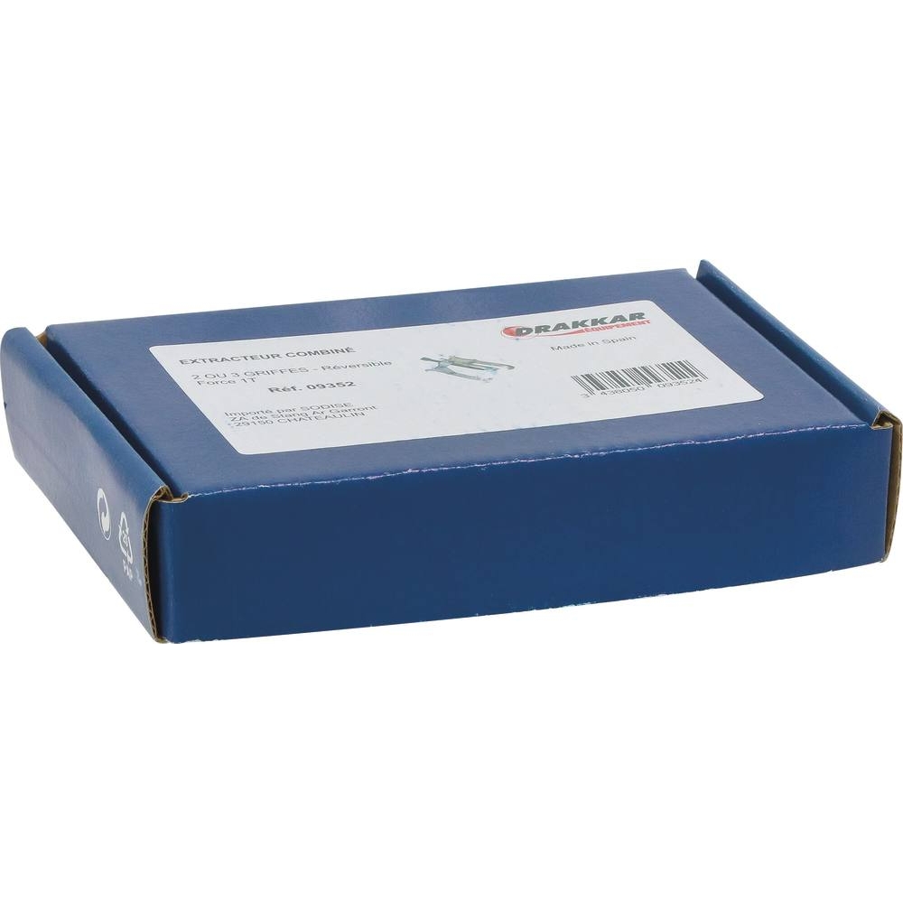 Extracteur combiné 2 ou 3 griffes réversibles 130mm 1T DRAKKAR - 09352