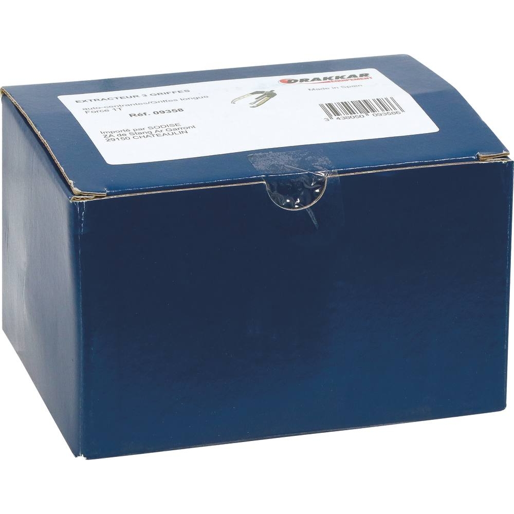 Extracteur 3 griffes 120mm 1T auto centrant DRAKKAR - 09358