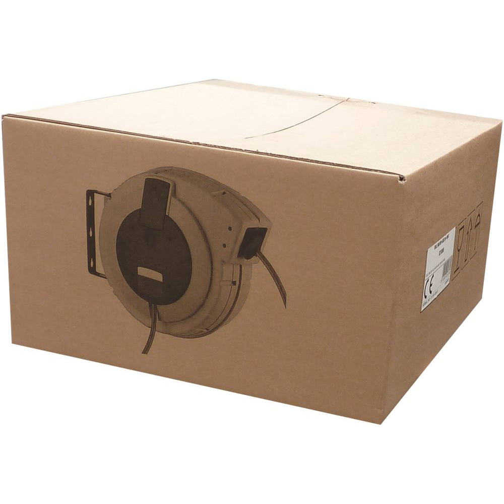 Enrouleur automatique orientable de tuyau d'air polyuréthane 15 bar 10x15mm 14+1m 3/8