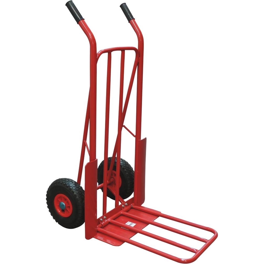 Diable 250kg avec bavette rabattable et roues gonflables DRAKKAR - 09464