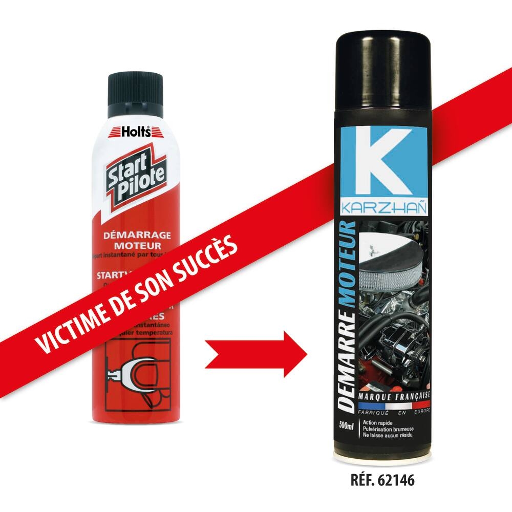Start pilote - aérosol 300ml HOLTS - 10012