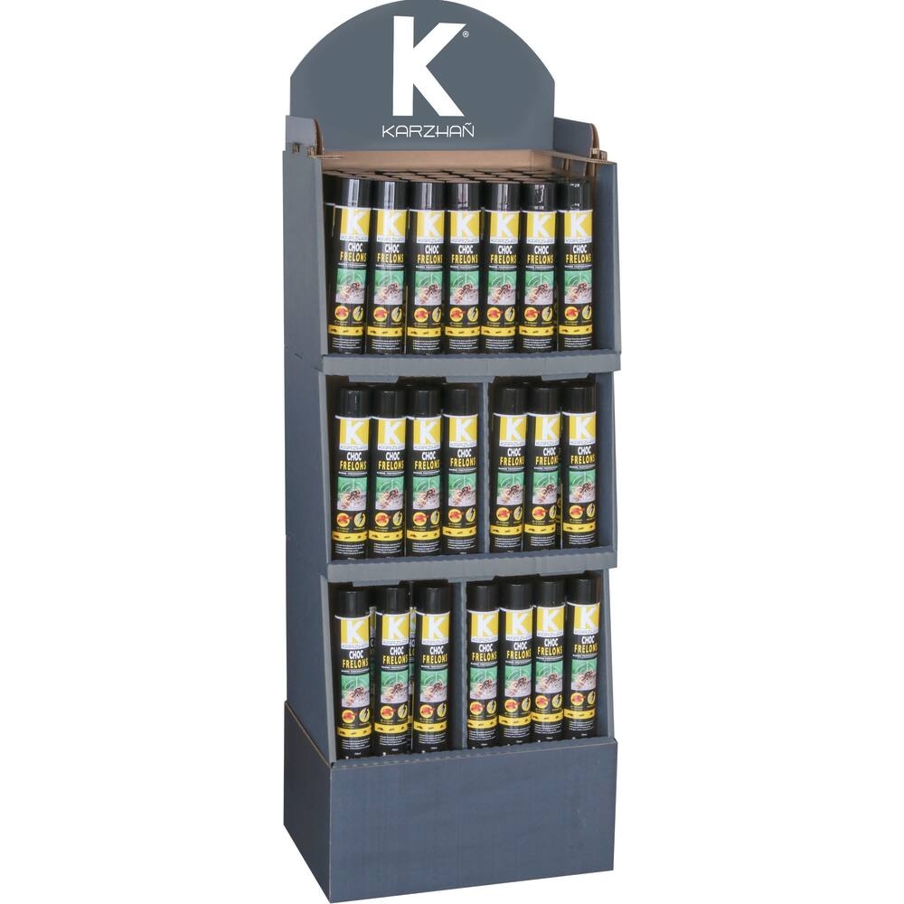 Insecticide CHOC GUEPES-FRELONS - aérosol de 750ml KARZHAN - 10058