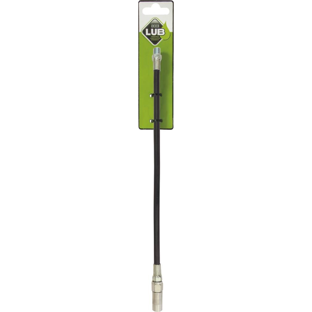 Flexible rilsan 8mm M10 300mm avec agrafe pour pompe à graisse - carte DRAKKAR TOOLS - 10192