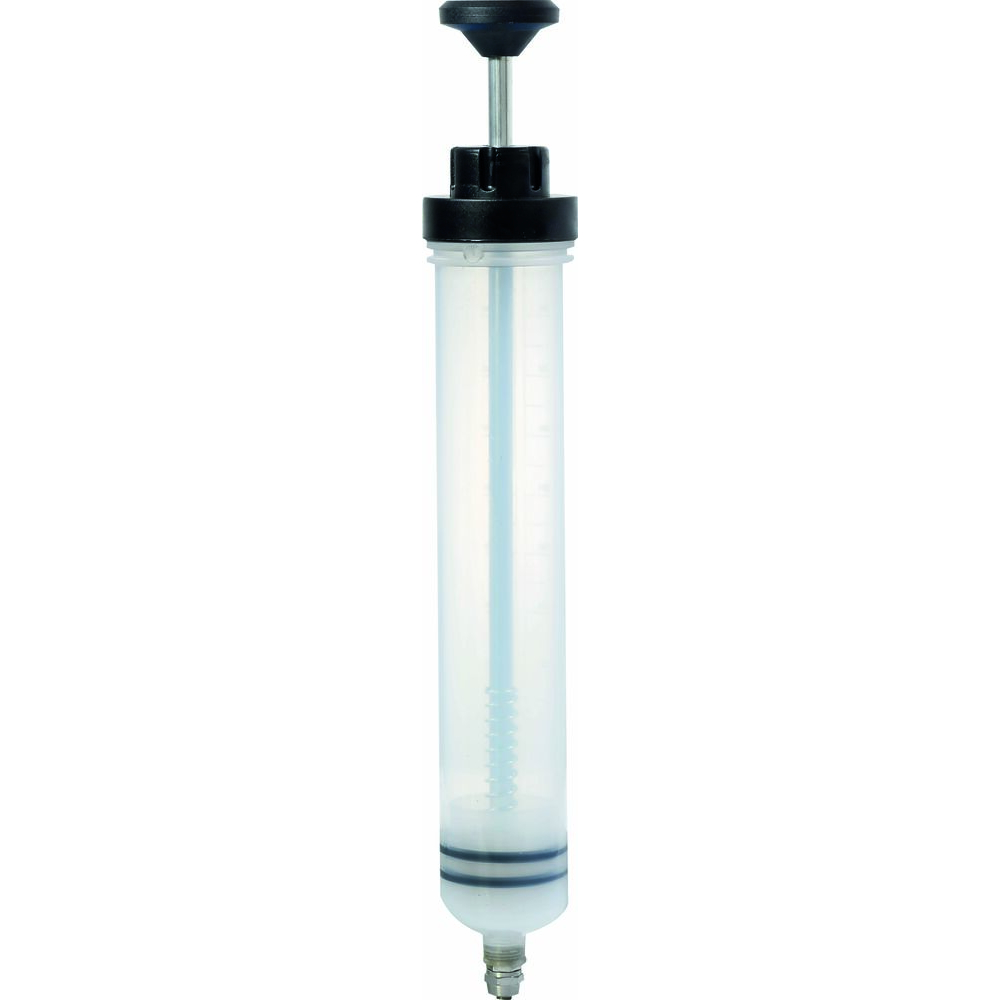 Seringue à huile plastique translucide 500ml avec tuyaux DRAKKAR - 10219