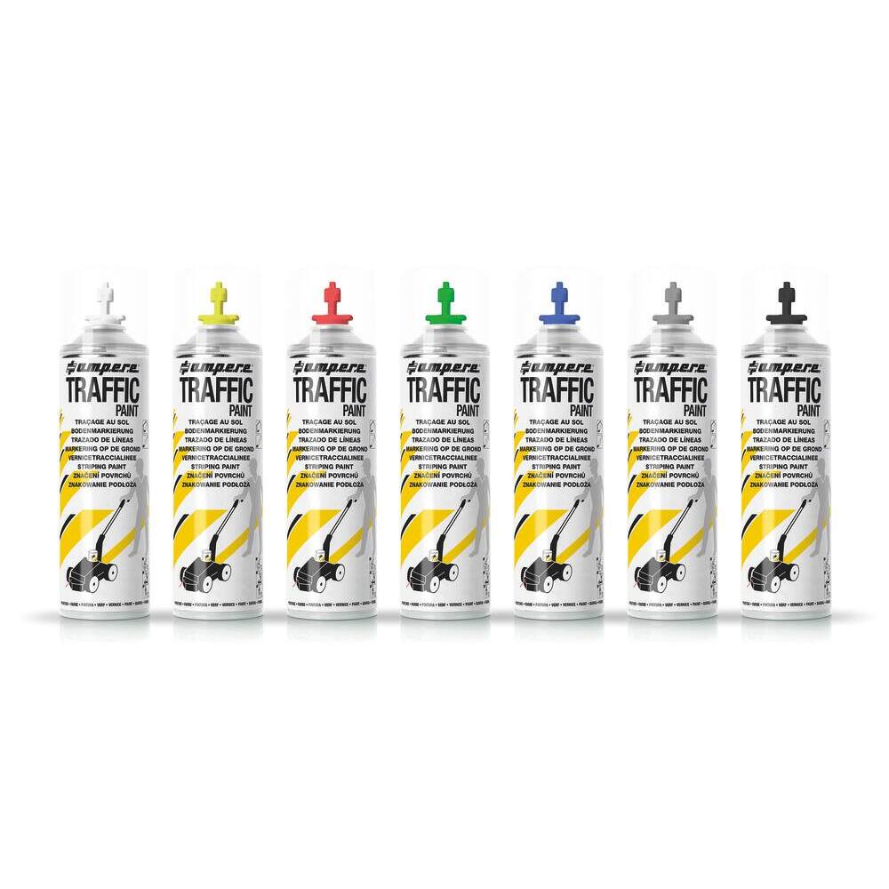 Peinture pour traçage de lignes - Lot de 12 - AMPERE - 10270.12