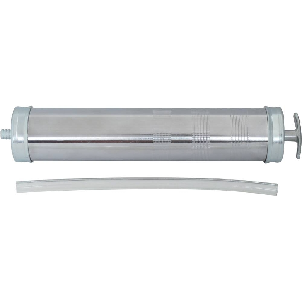 Seringue à huile acier 500ml avec tuyau 315mm STILKER - 10336