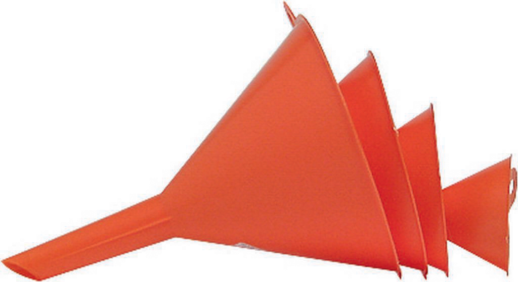 Lot de 4 entonnoirs petits modeles - 10353