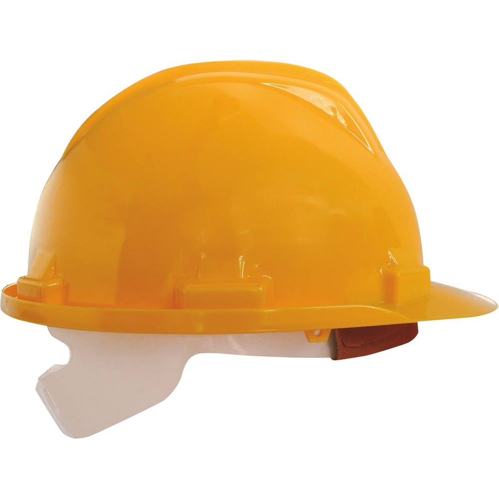 Casque de chantier jaune 1000V CLIMAX - 10459