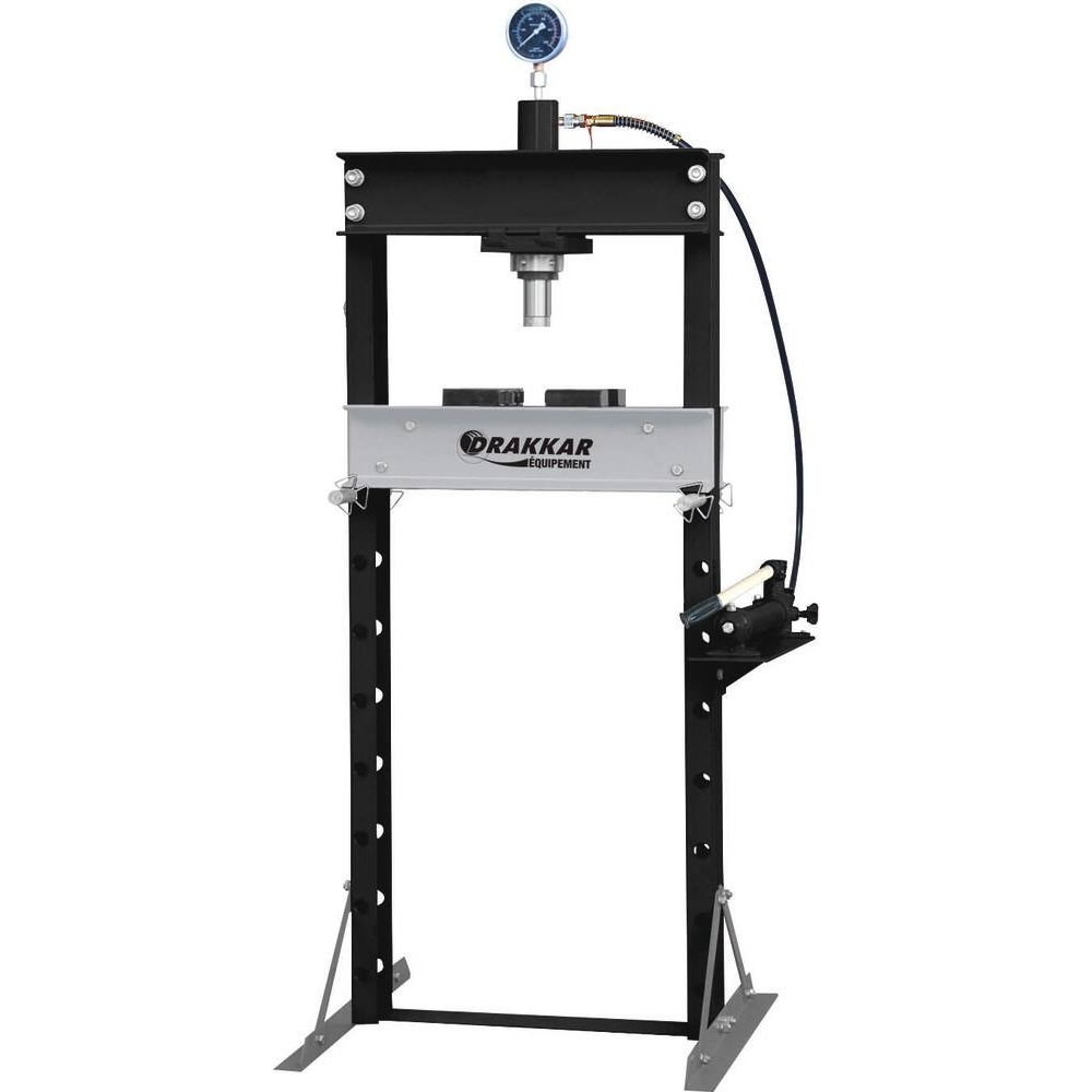 Presse d'atelier manuelle 20T bâti boulonné DRAKKAR - 10521