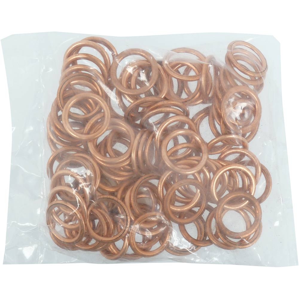 Joint de bouchon de vidange métalloplastique 22x27x2mm - lot de 100 pcs - 10616