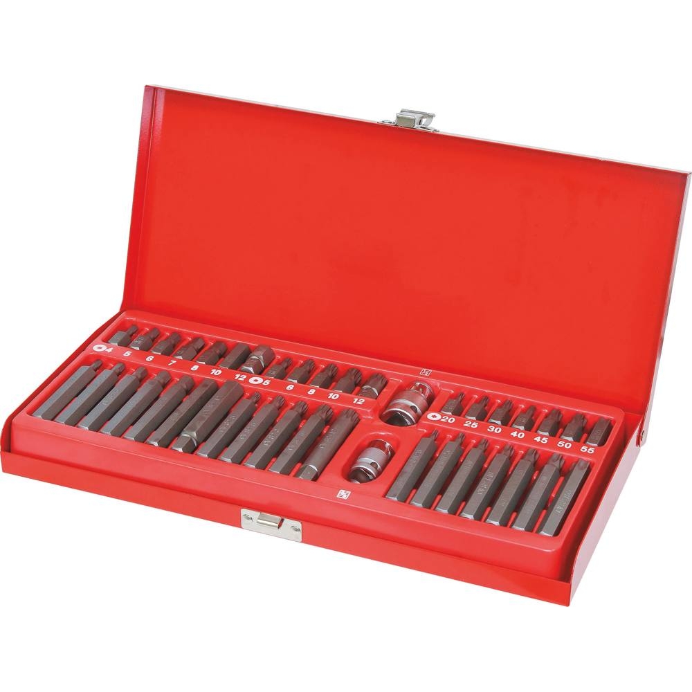 Embout hexagonal 10mm XZN/hexagonal/Torx avec 2 douilles 1/2 et 3/8