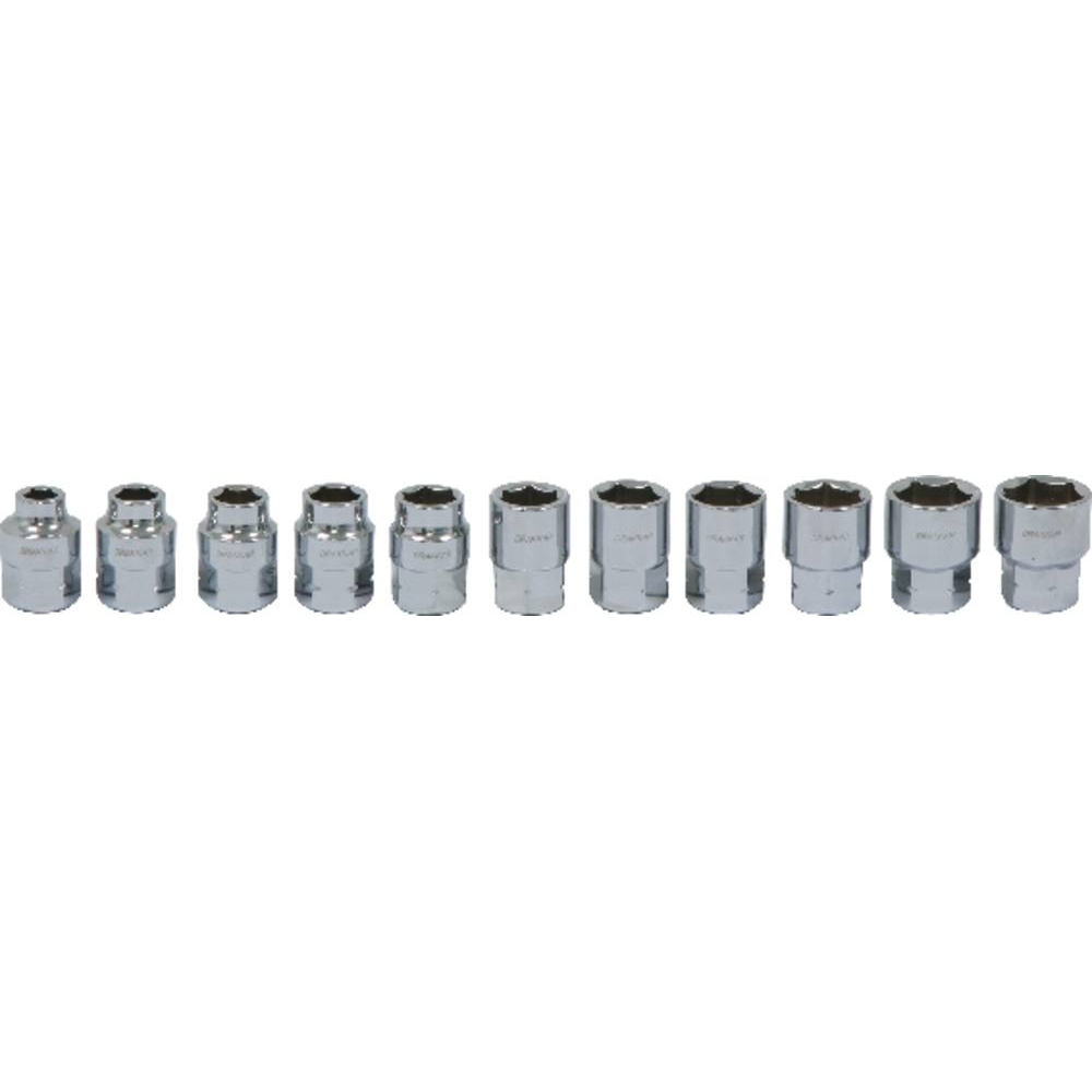 Coffret de douilles traversantes et embouts - 36 pcs DRAKKAR TOOLS - 10768