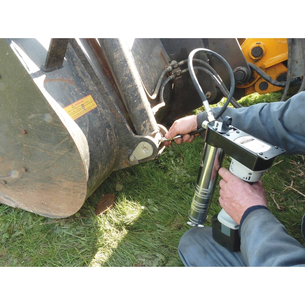 Pompe à graisse 18V avec 1 batterie Ni-Mh DRAKKAR - 11389