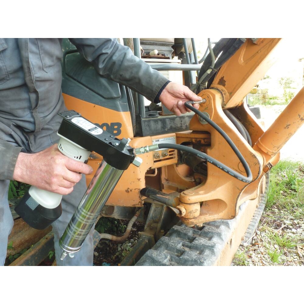 Pompe à graisse 18V avec 1 batterie Ni-Mh DRAKKAR - 11389