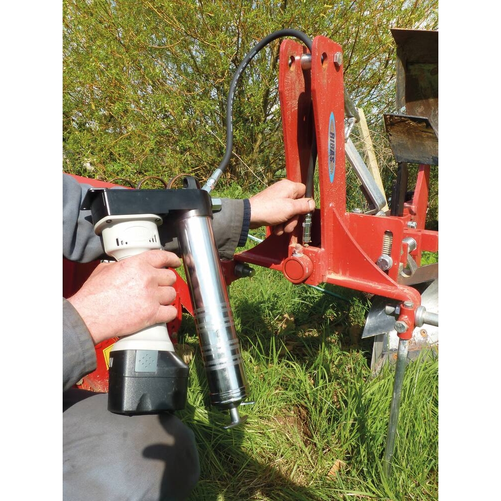 Pompe à  graisse 18V avec 2 batteries Ni-Mh DRAKKAR - 11432