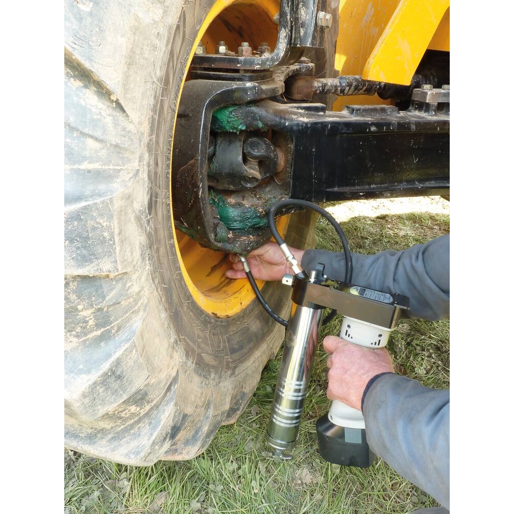 Pompe à  graisse 18V avec 2 batteries Ni-Mh DRAKKAR - 11432