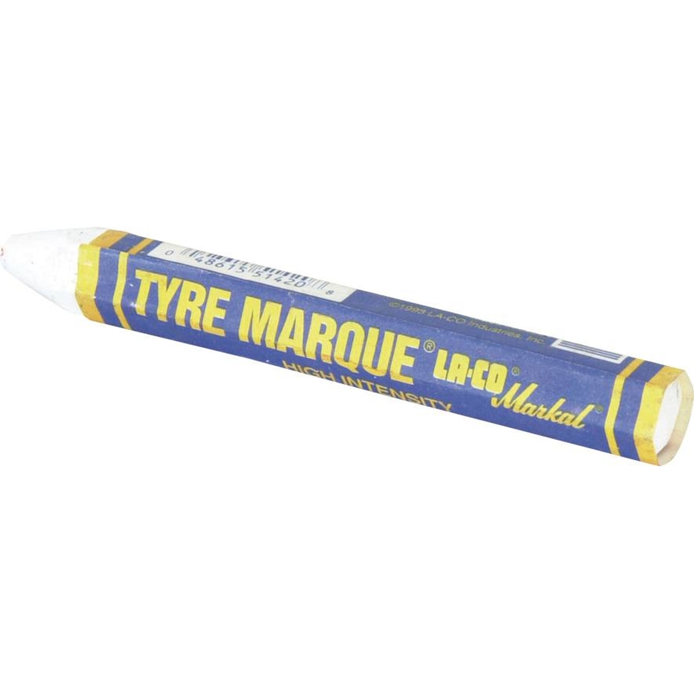 Craie spéciale pneu/caoutchouc blanc MARKAL - 11649