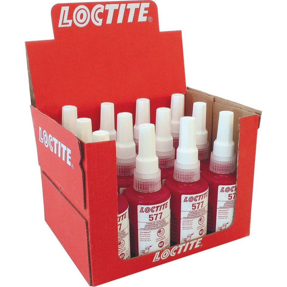 Joint liquide 577 pour étanchéité de raccord - flacon de 50ml LOCTITE - 11890