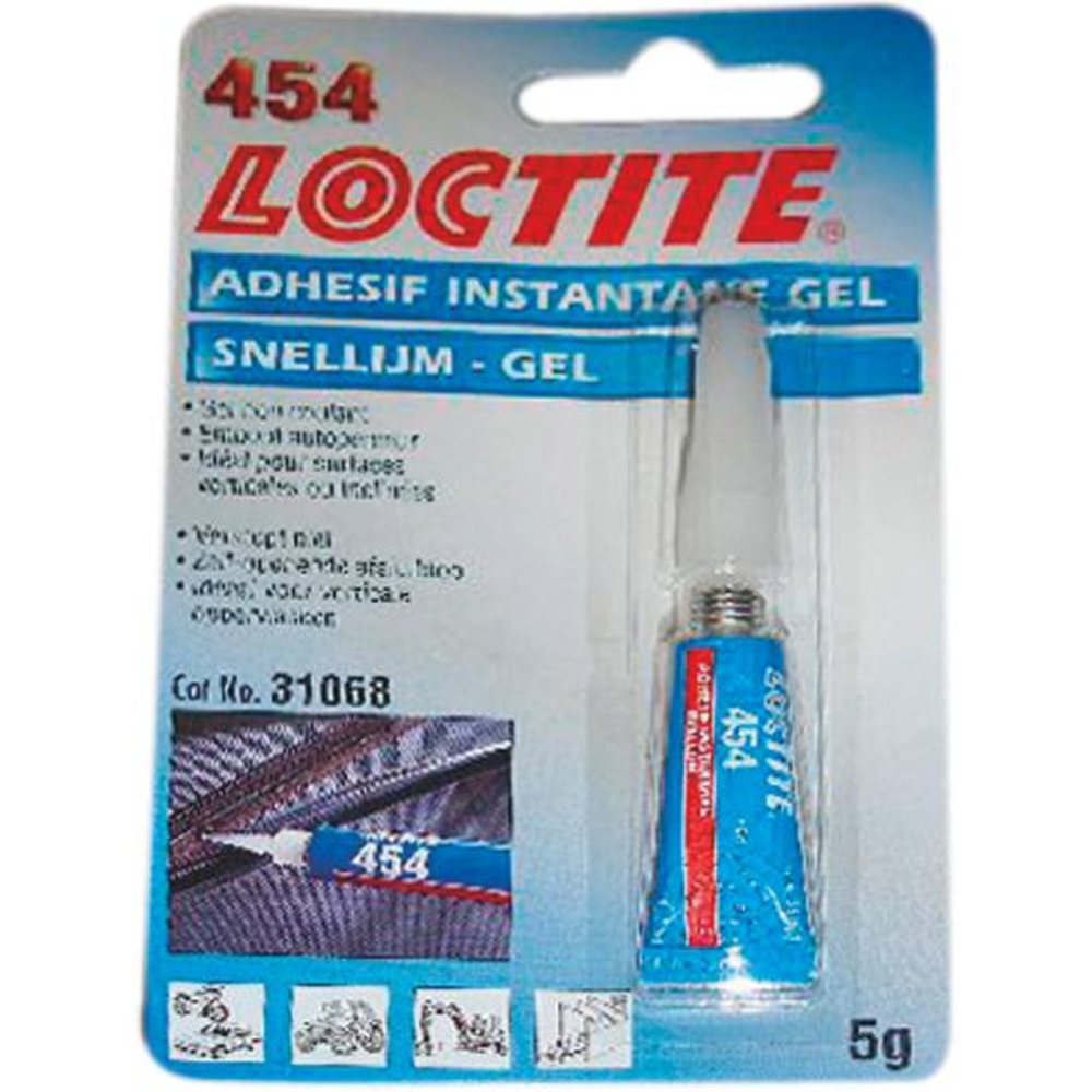 Colle gel instantanée 454 - tube de 5g LOCTITE - 11906