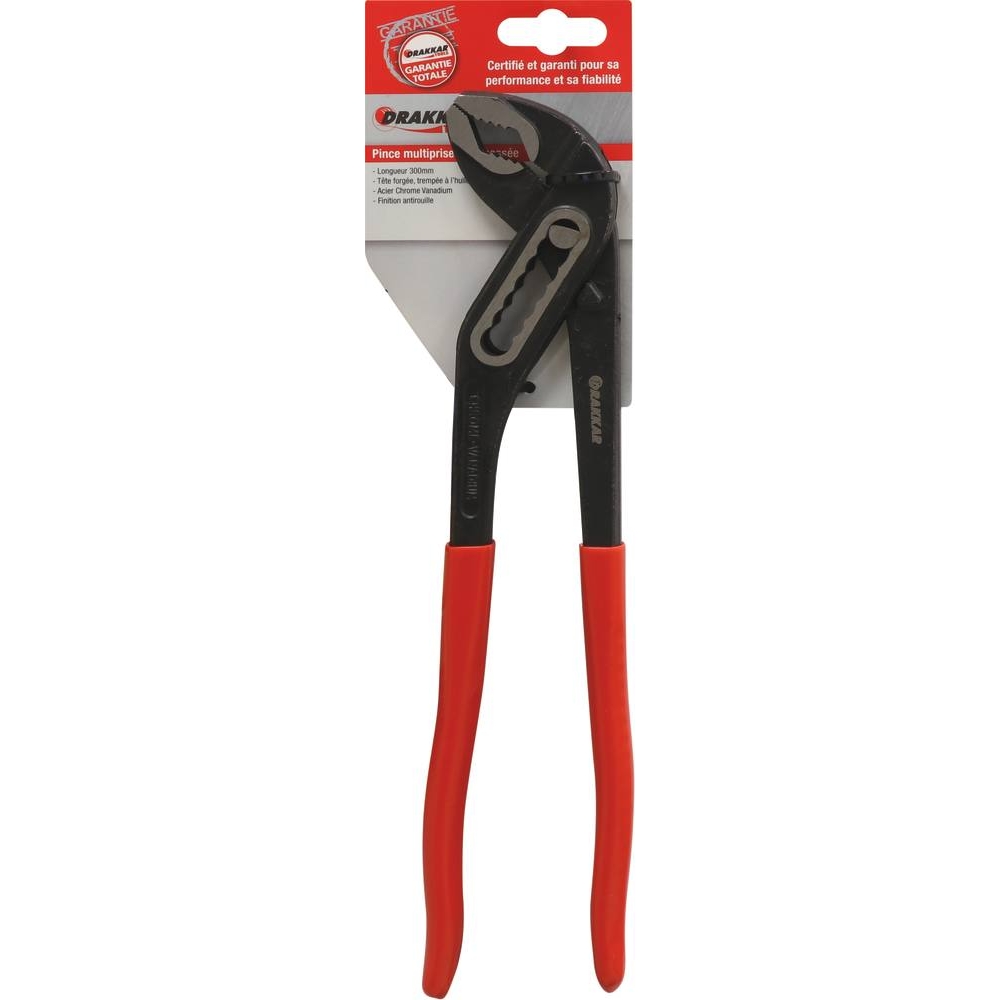 Pince multiprise entrepassée 300mm - carte DRAKKAR TOOLS - 12519