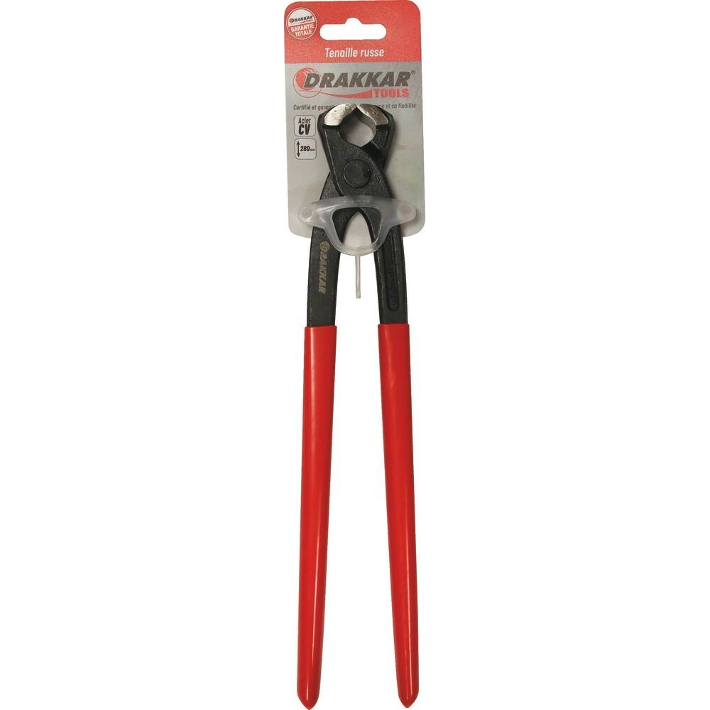 Tenaille russe 280mm gainée - carte DRAKKAR TOOLS - 12559
