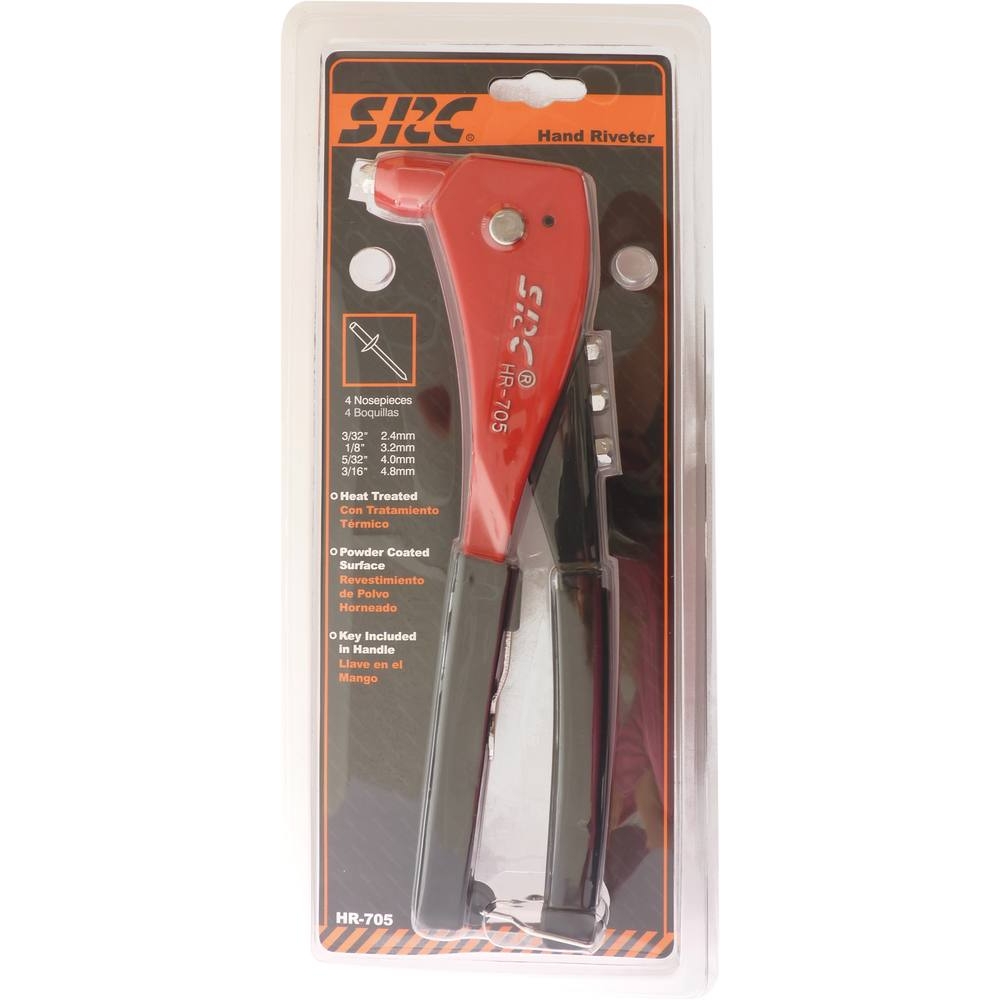 Pince à riveter compacte 255mm gainée PVC - carte DRAKKAR TOOLS - 12589