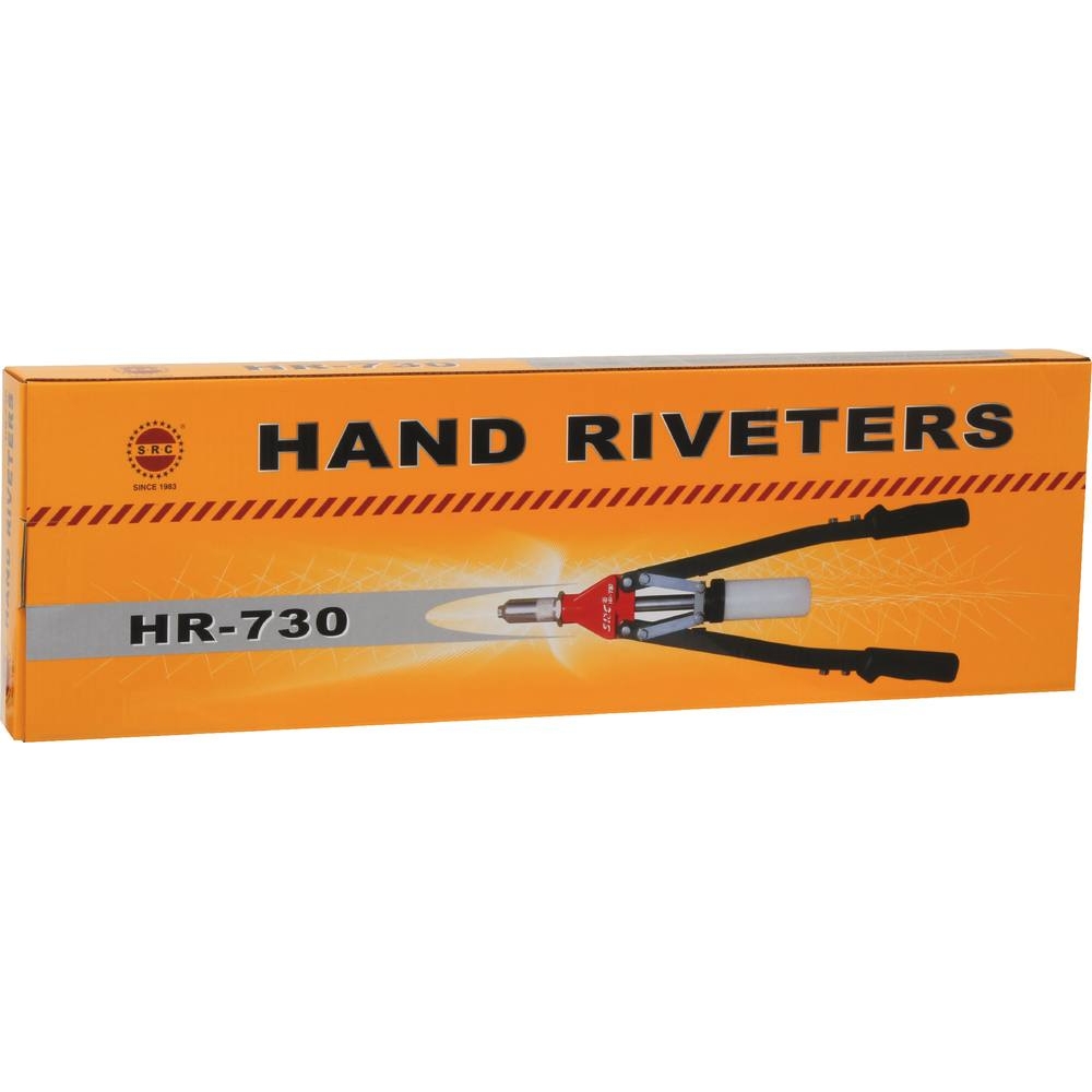 Pince à riveter 540mm avec godet récupérateur gainée PVC DRAKKAR TOOLS - 12590