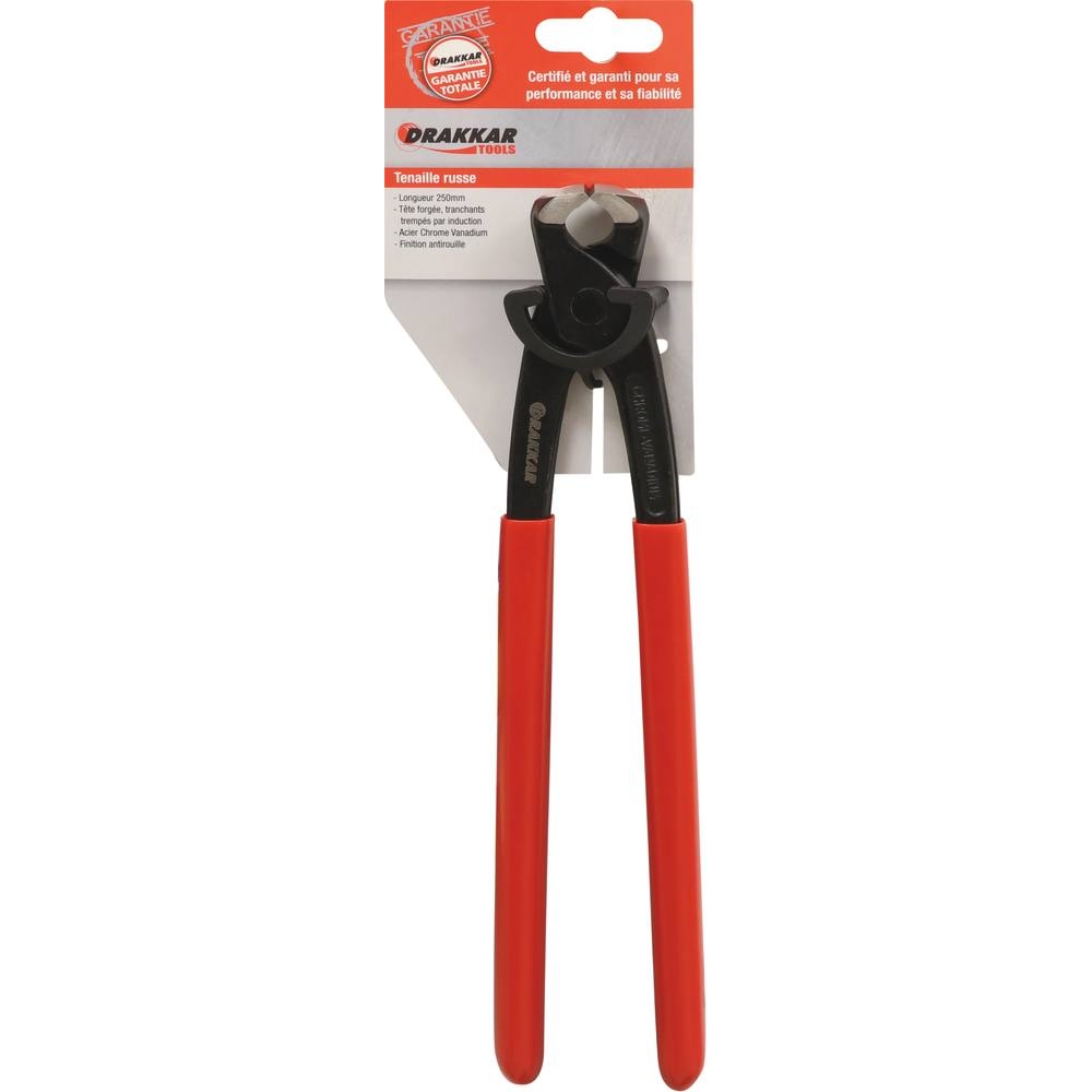 Tenaille russe 250mm gainée - carte DRAKKAR TOOLS - 12795