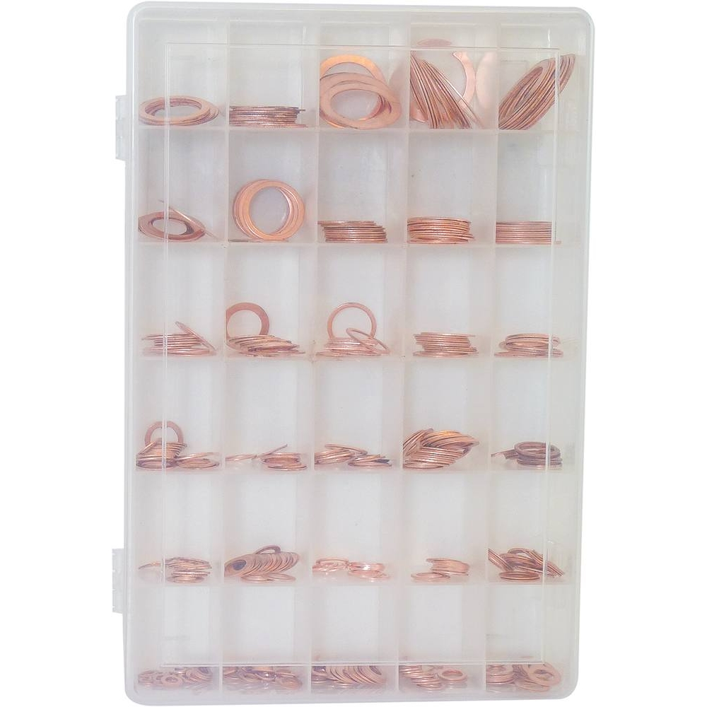 Rondelle cuivre de 5 à 28mm - coffret de 400 pcs KLIPPER - 12914