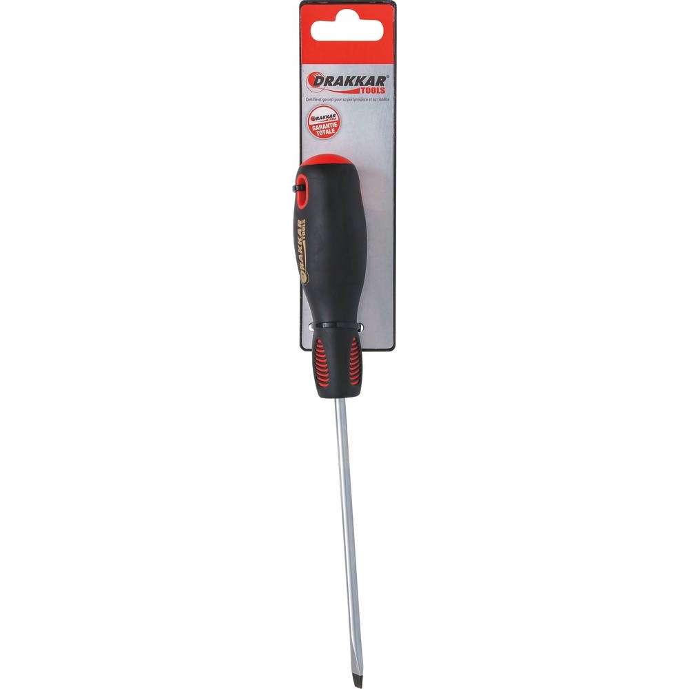 Tournevis plat 5,5x125mm - carte DRAKKAR TOOLS - 13242