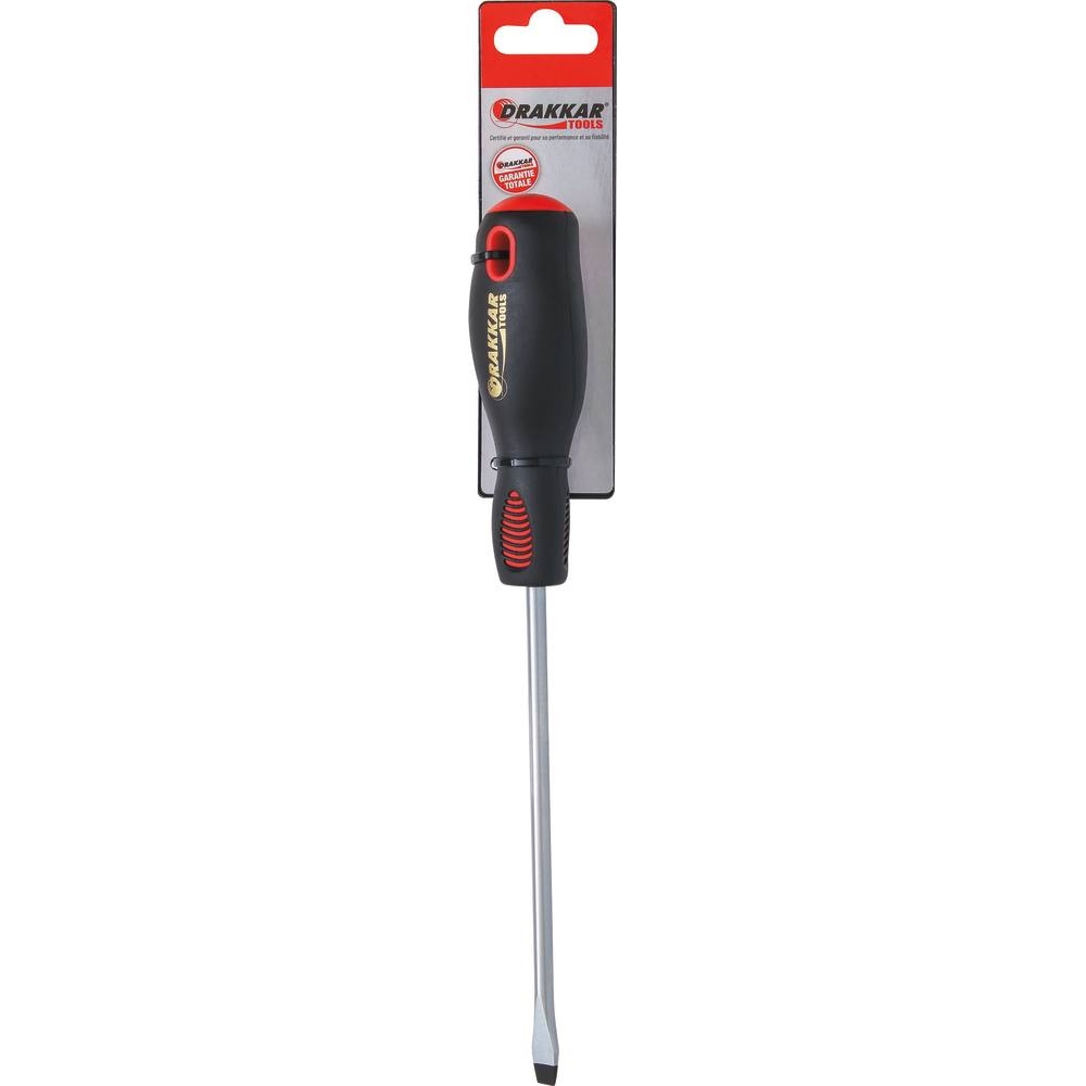 Tournevis plat 6,5x150mm - carte DRAKKAR TOOLS - 13243